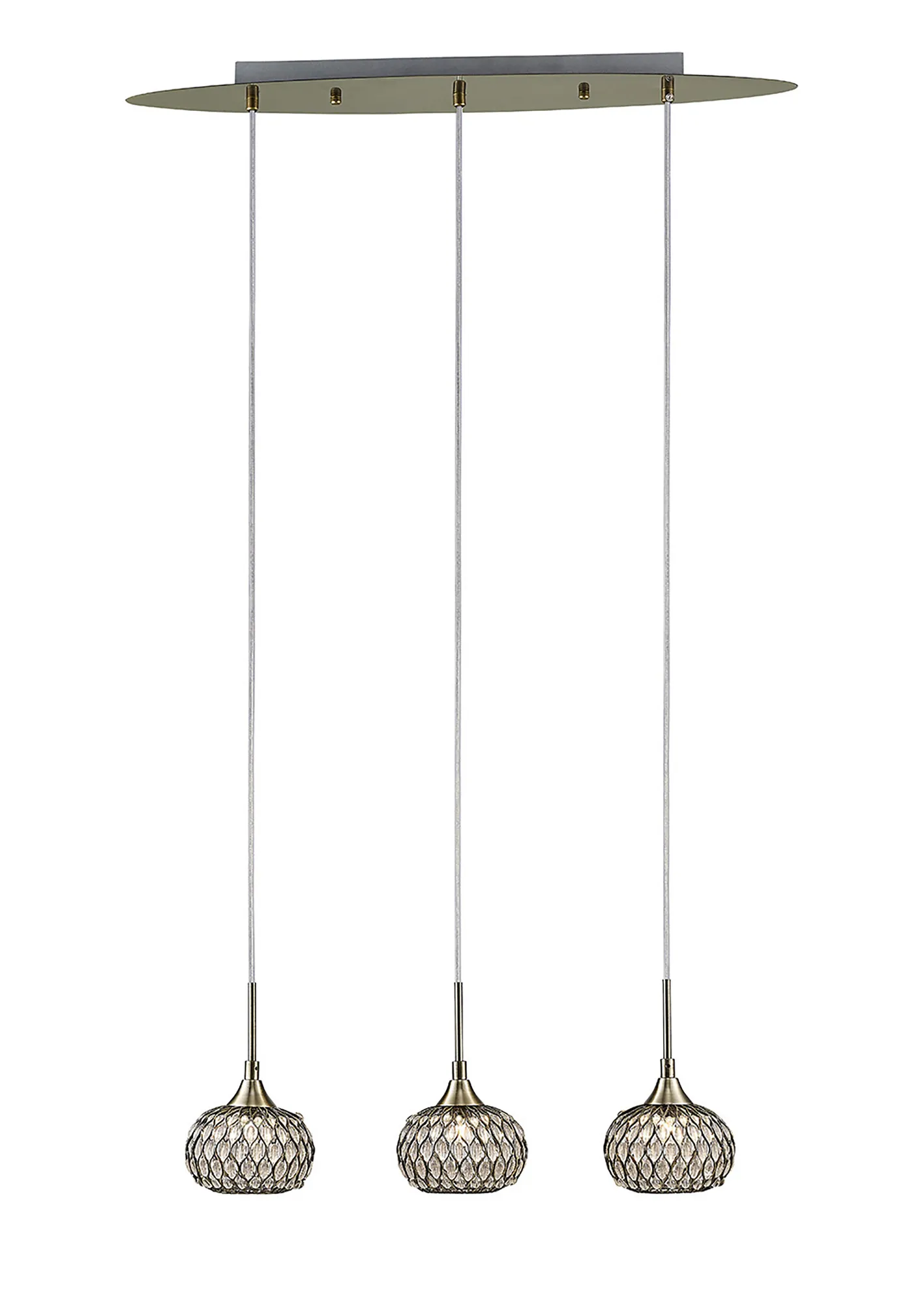 IL31514  Chelsie Pendant 3 Light